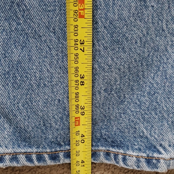 AGOLDE 90's Y2K Pinch Waist high-rise straight-leg jeans light-blue wash Sz 28 - Picture 13 of 14